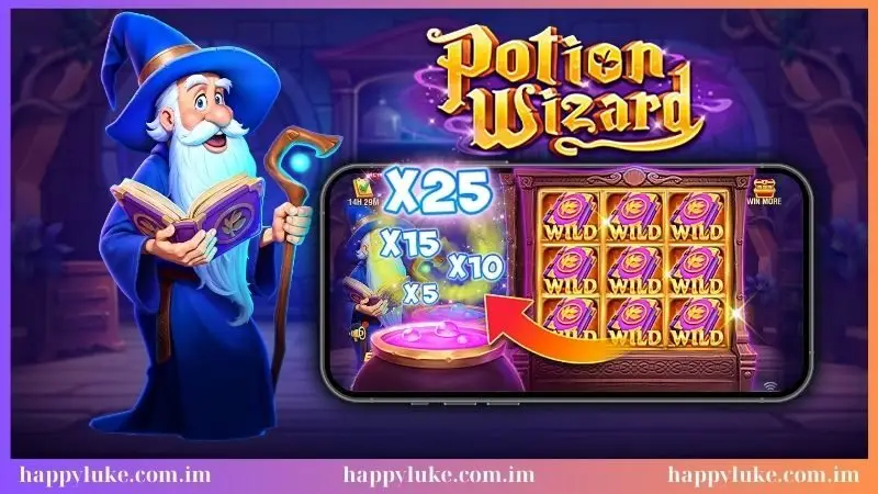 Khám phá game nổ hũ Potion Wizard siêu hot